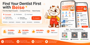 Get Dental Care with Beise: 19,000+ Accredited Clinics & Transparent Pricing for Implants & Orthodontics in One Click
